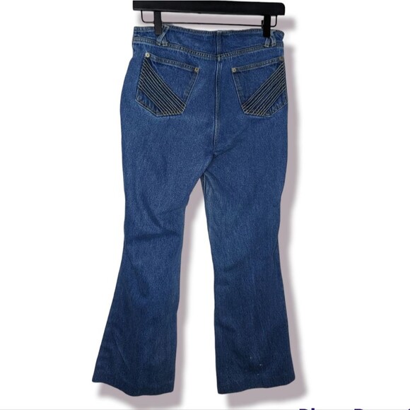 Women's Quick Jeans Y2K Flare Low Rise Jeans, Size 7 - Picture 2 of 7